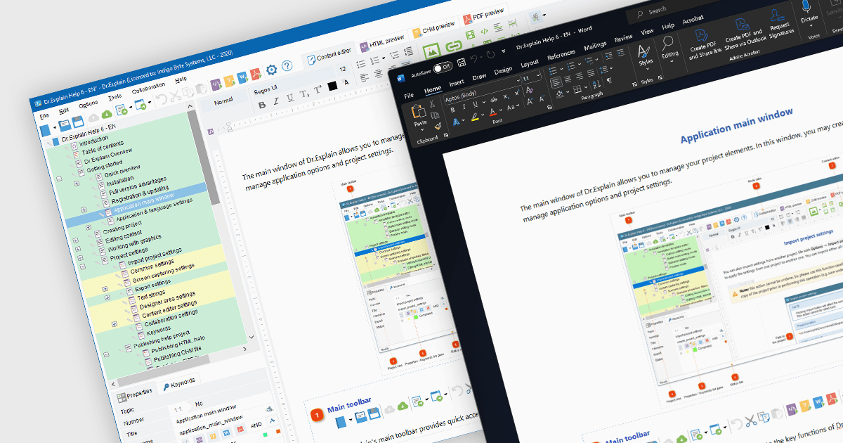 Create Detailed Documentation and Export to DOCX