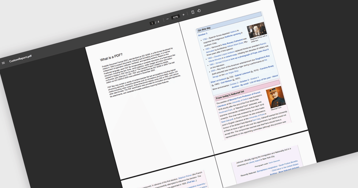 Combine Documents into a Single PDF