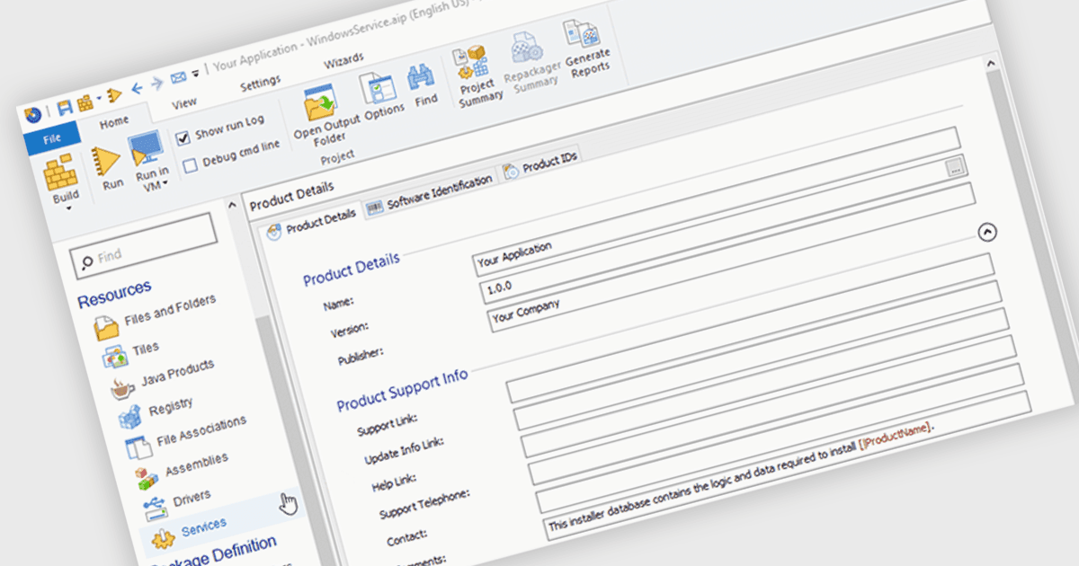Easily Configure Windows Services During Installation