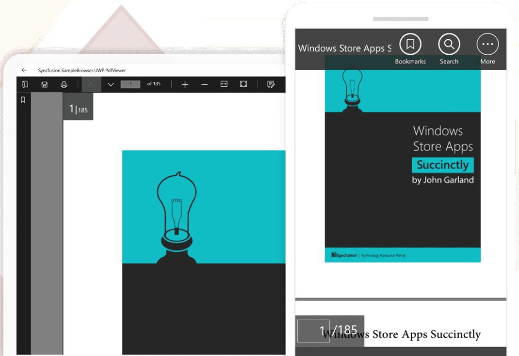 Syncfusion UWP PDF Viewer SDK product image