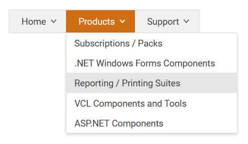 DevExpress ASP.NET MVC Extensions UI Navigation Controls 제품 이미지 DevExpress ASP.NET MVC Extensions UI Navigation Controls 제품 이미지