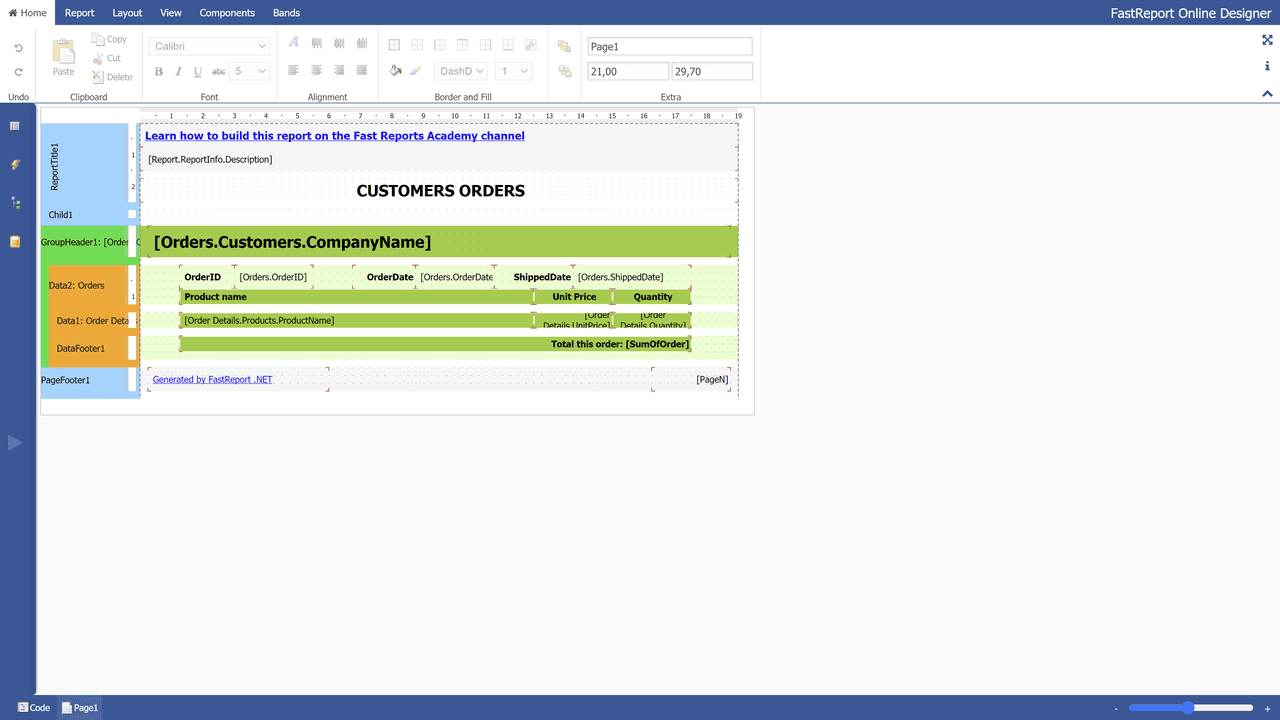 immagine del prodotto FastReport Cloud