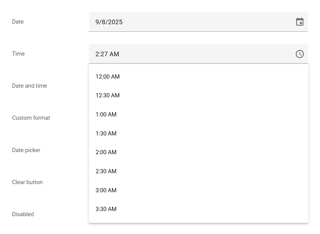 DevExpress ASP.NET Core UI Input Controls product image