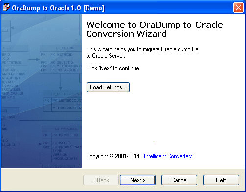 Oracle Dump to Oracle Produktbild