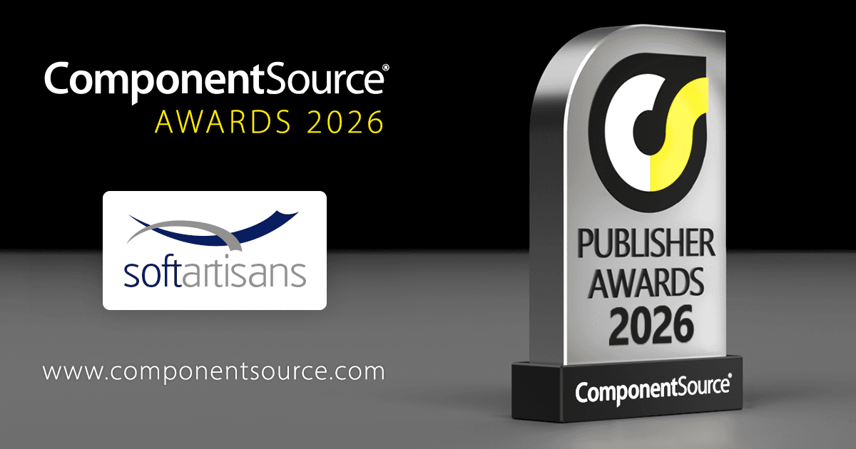 SoftArtisans Wins ComponentSource Award