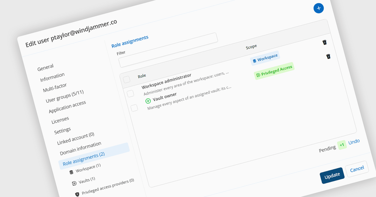 Separate Administration from Vault Access