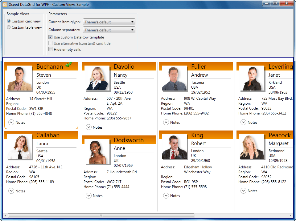 Xceed Business Suite for WPF Released