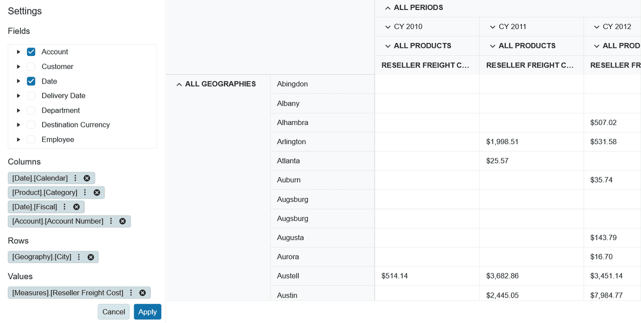 Telerik UI for ASP.NET MVC PivotGrid product image Telerik UI for ASP.NET MVC PivotGrid product image