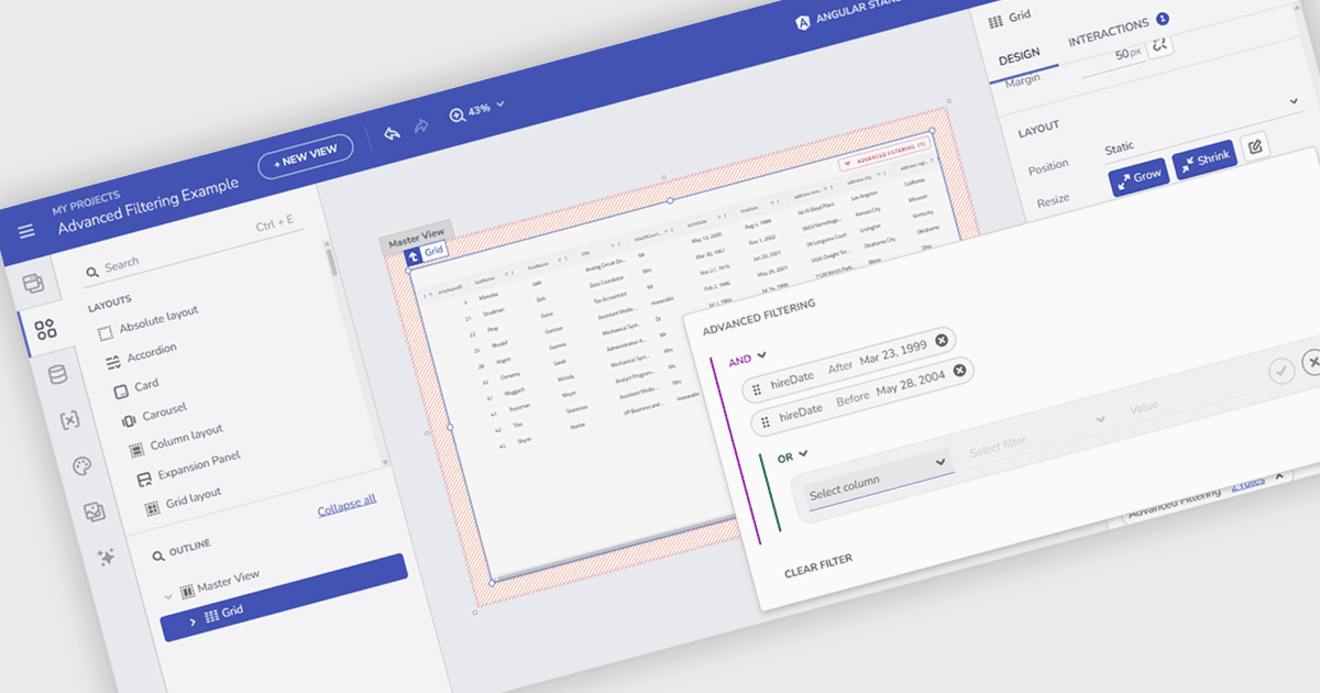 Enable Pre-Configured Data Views On App Launch