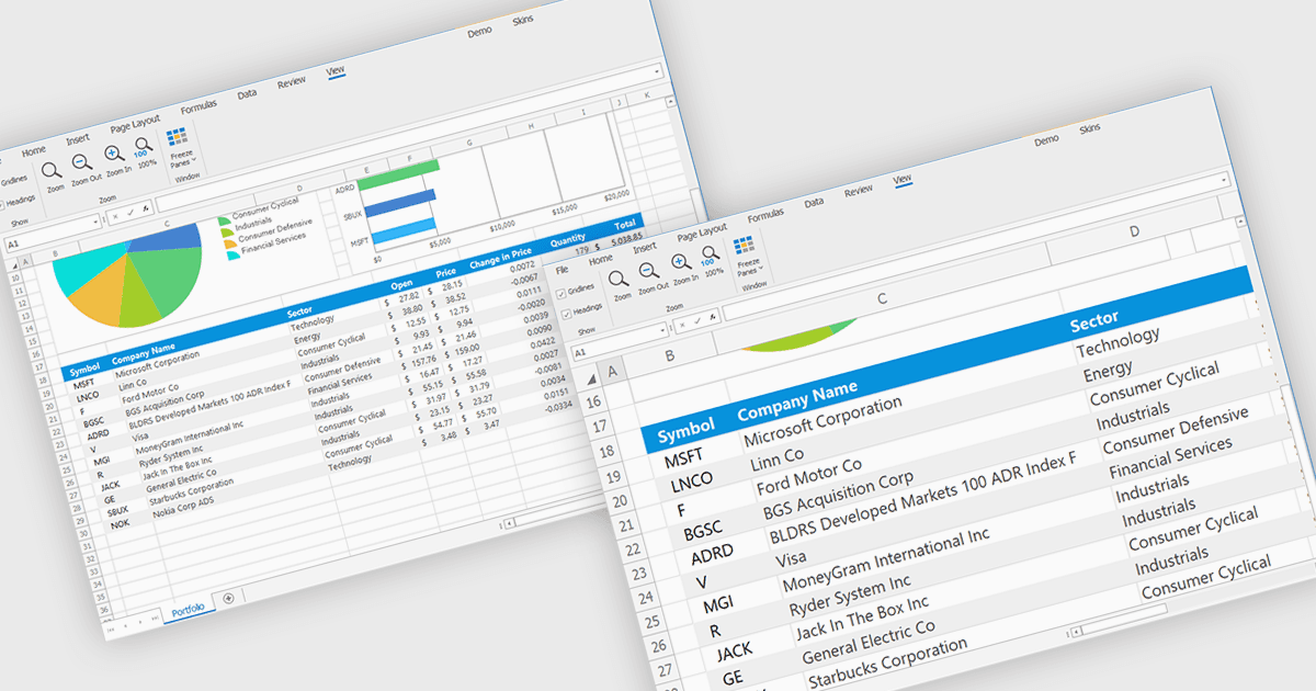 Improve Spreadsheet Visibility with Zoom Support