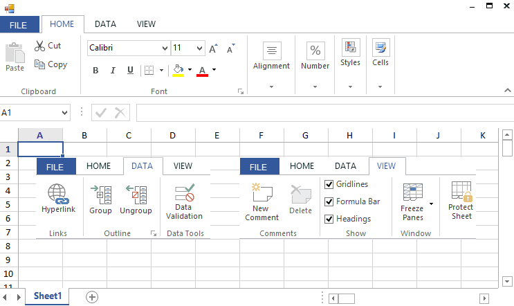 Syncfusion WinForms Spreadsheet Editor SDK product image