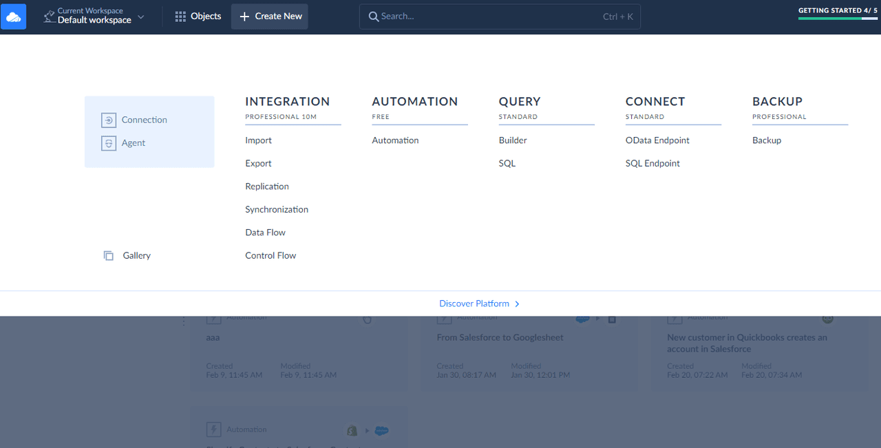 No-code Cloud Platform for Data Integration: ETL/ELT, Reverse ETL, data sync, and more.