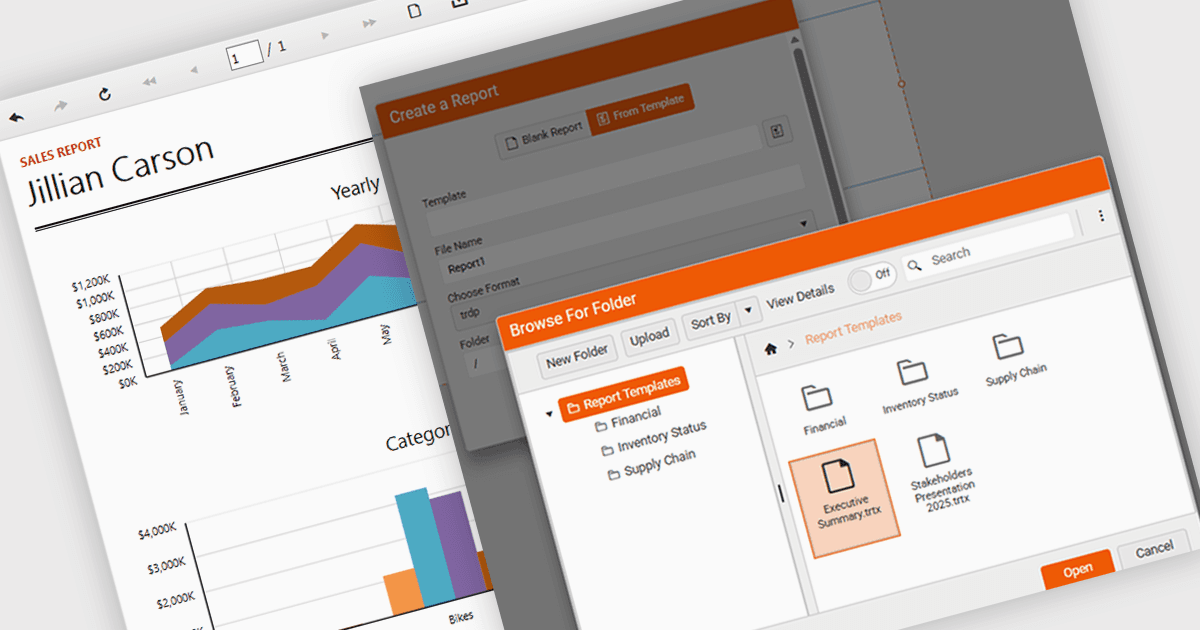 Create Consistent Reports with Reusable Templates