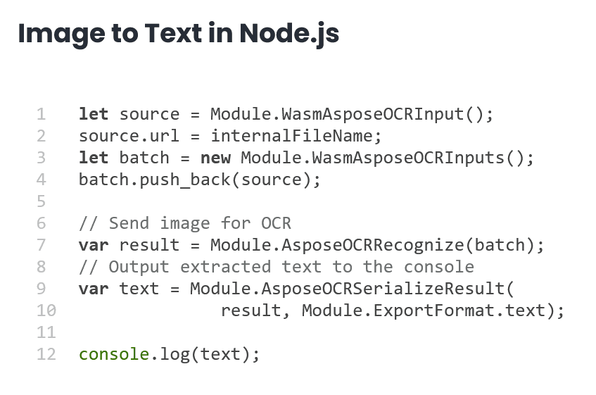Aspose.OCR Produktbild Aspose.OCR Produktbild