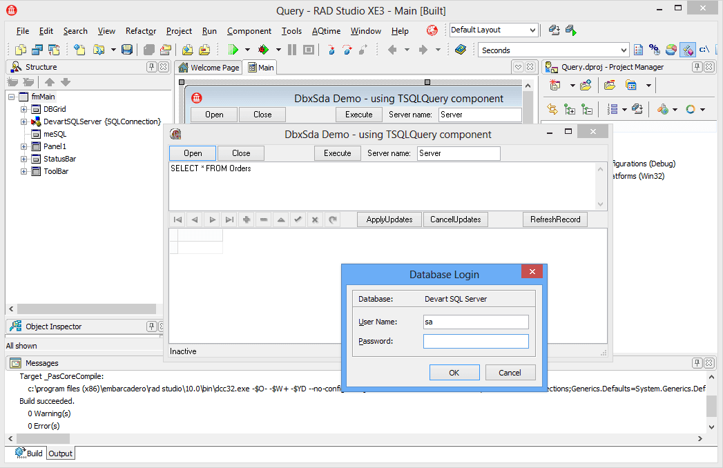dbExpress Driver Produktbild dbExpress Driver Produktbild