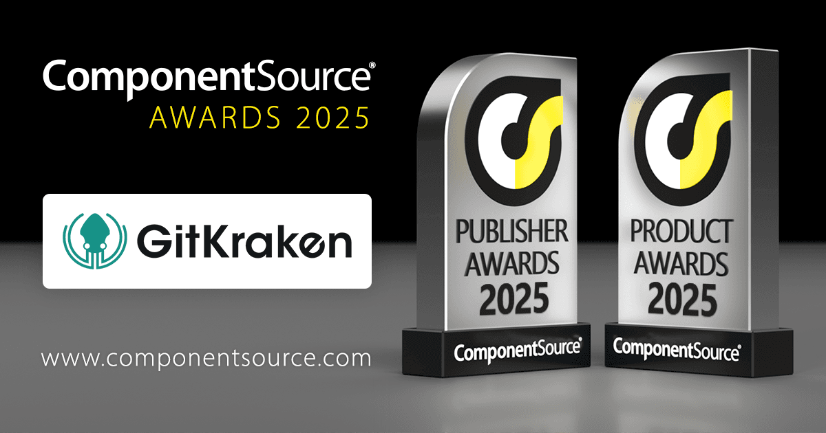 GitKraken Wins Two ComponentSource Awards