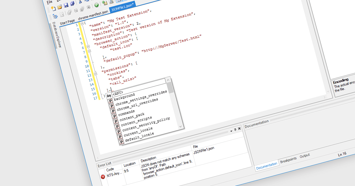 Optimize your JSON Editing Experience