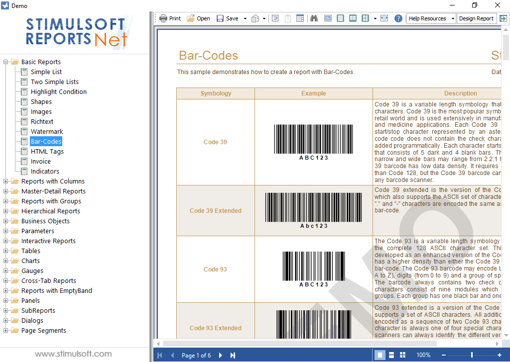 imagem do produto Stimulsoft Reports.NET
