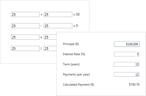 Infragistics Ultimate UI for WPF Calculation Manager product image