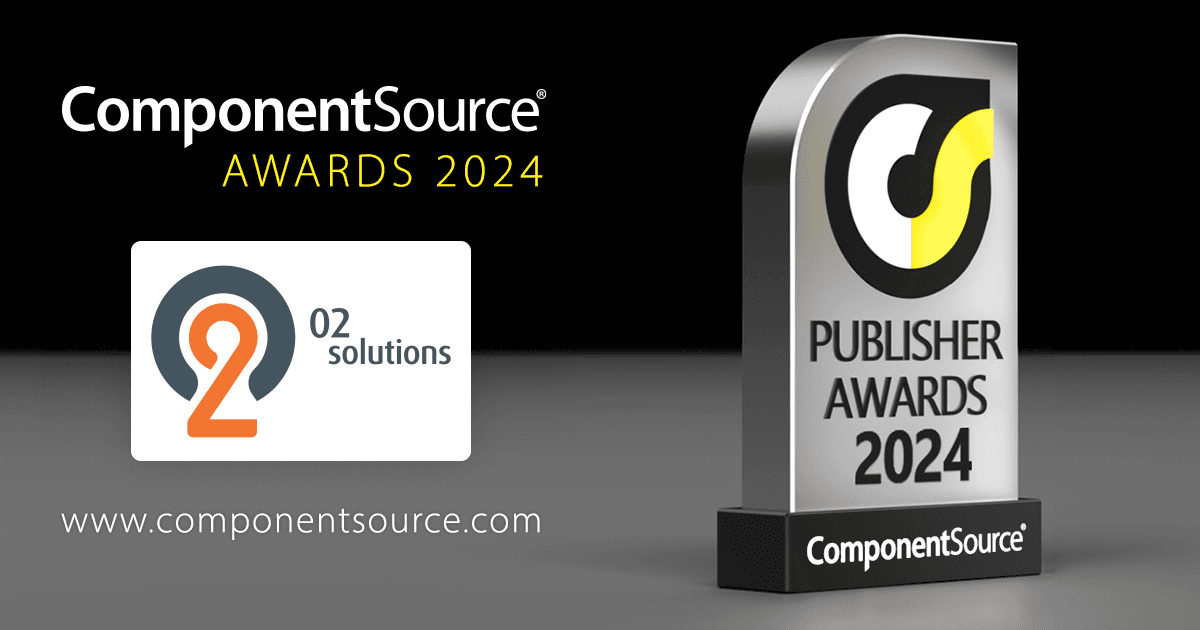 O2 Solutions Wins ComponentSource Award