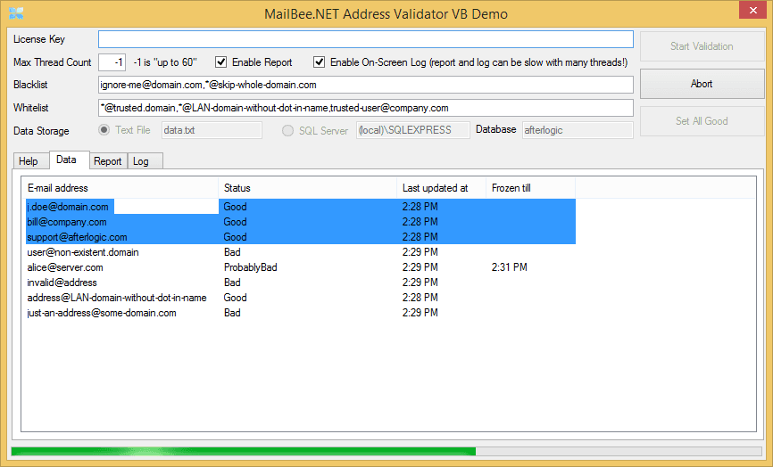 MailBee.NET Address Validator released