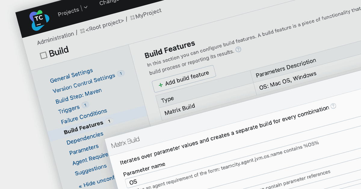 Simplify Build Configuration with Matrix Builds