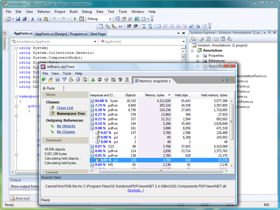 dotTrace product image