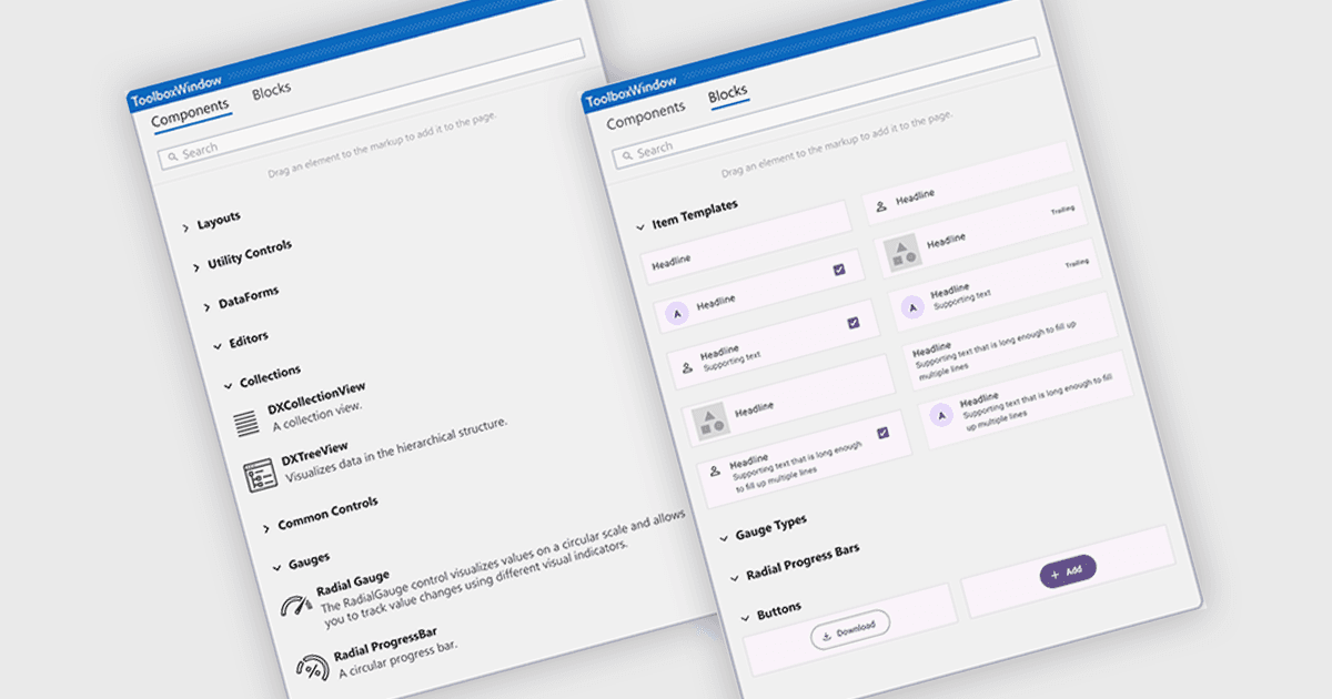 Acelere o Design do App com os Blocos de Construção do .NET MAUI