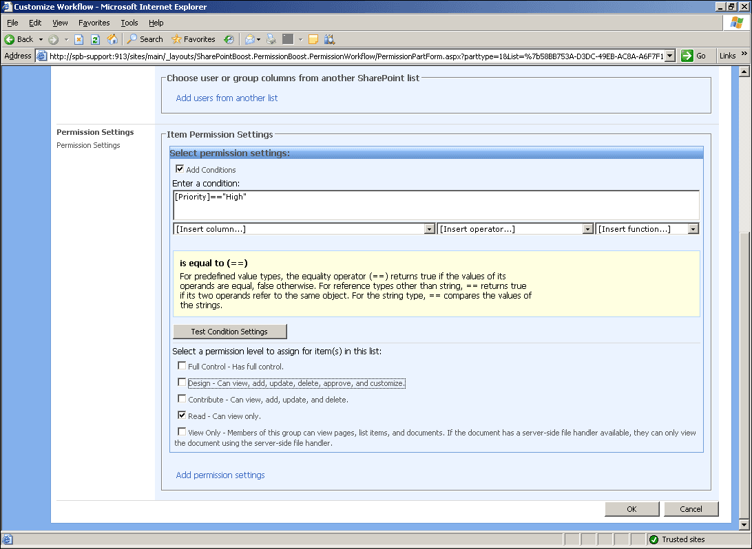 SharePoint Permission Workflow released