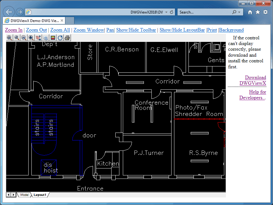 View your DWG, DXF and DWF drawings in just one viewer.
