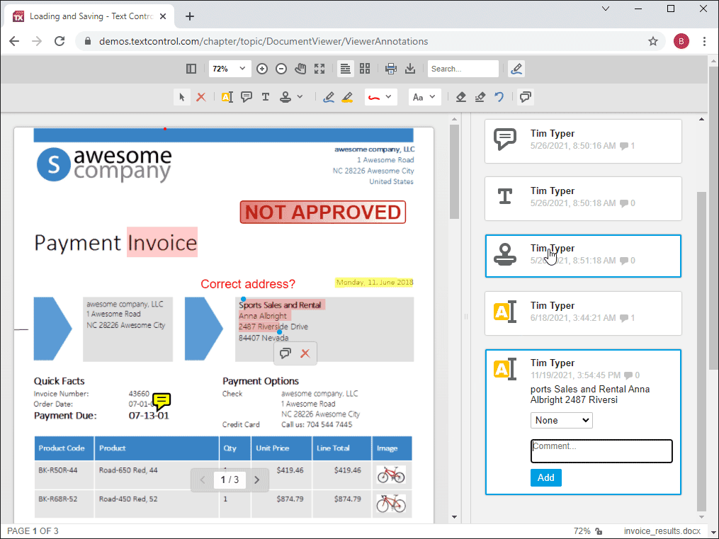 imagen del producto TX Text Control .NET Server for ASP.NET