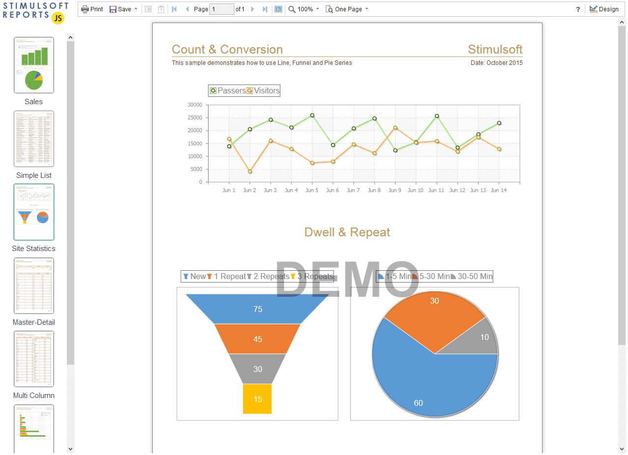 imagem do produto Stimulsoft Reports.JS