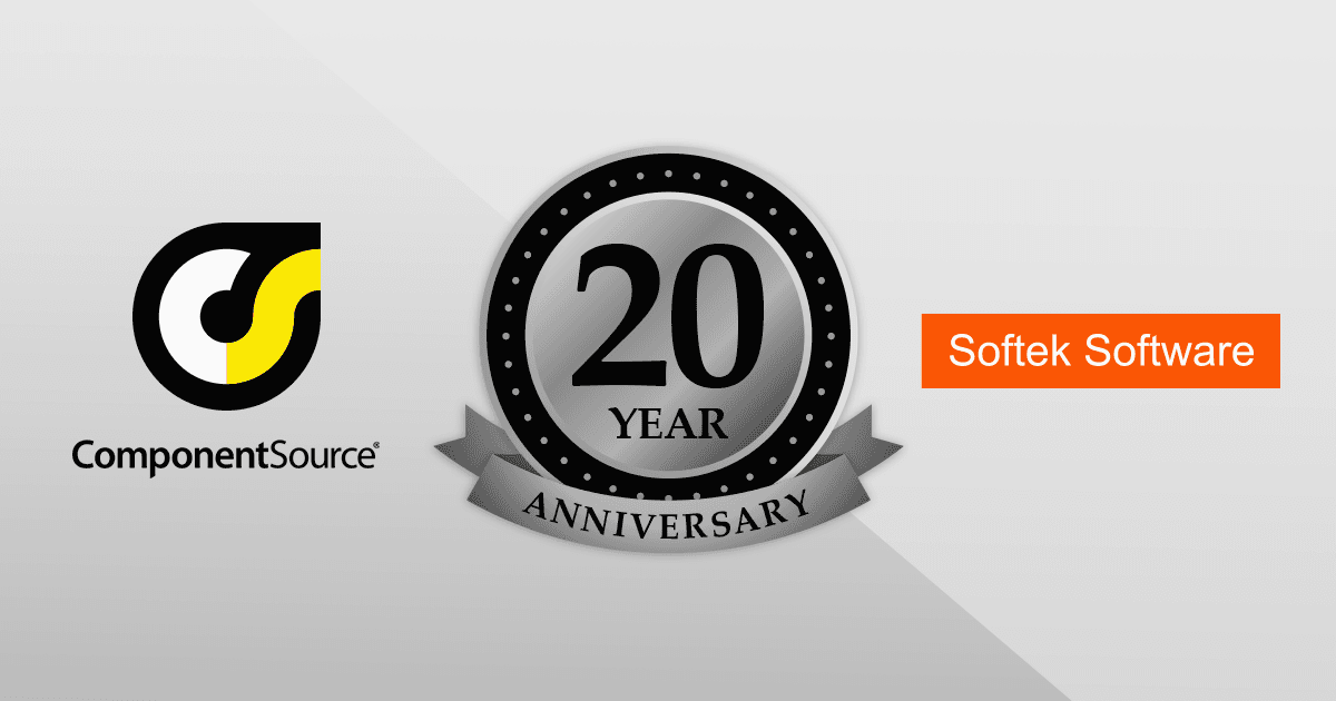 Celebrating 20 Years in Partnership with Softek Software
