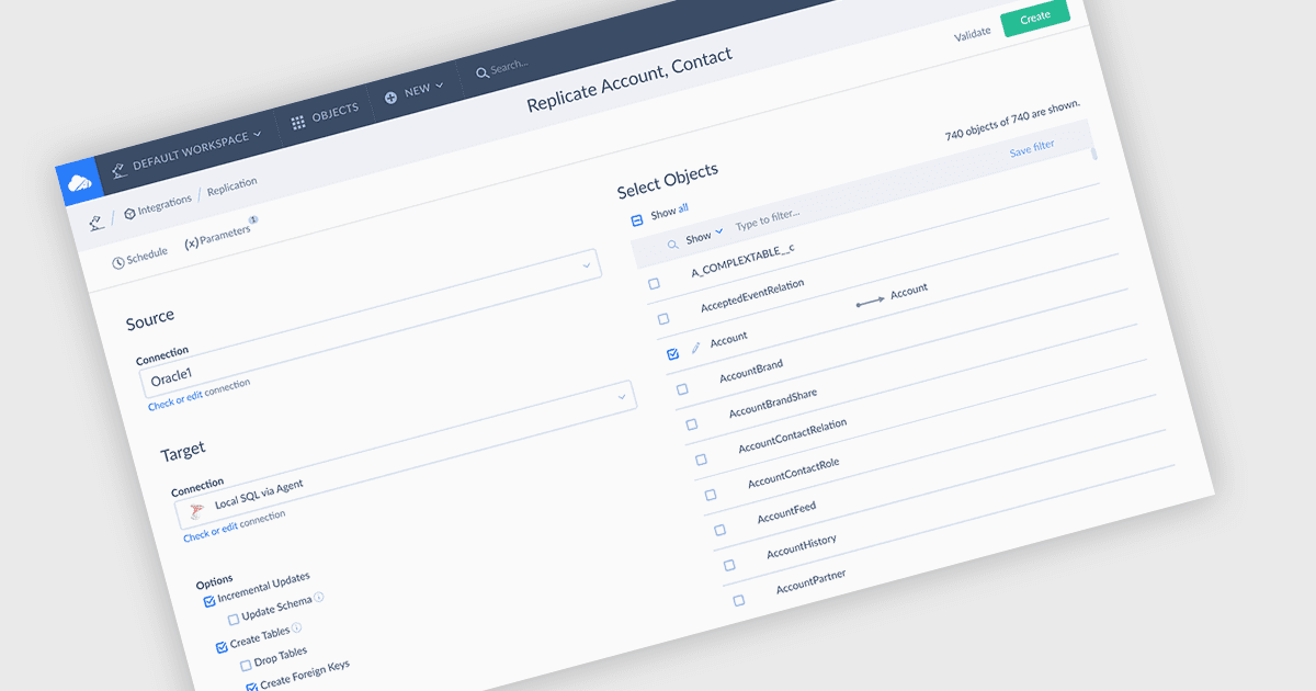 Replicate Oracle Data with Incremental Sync