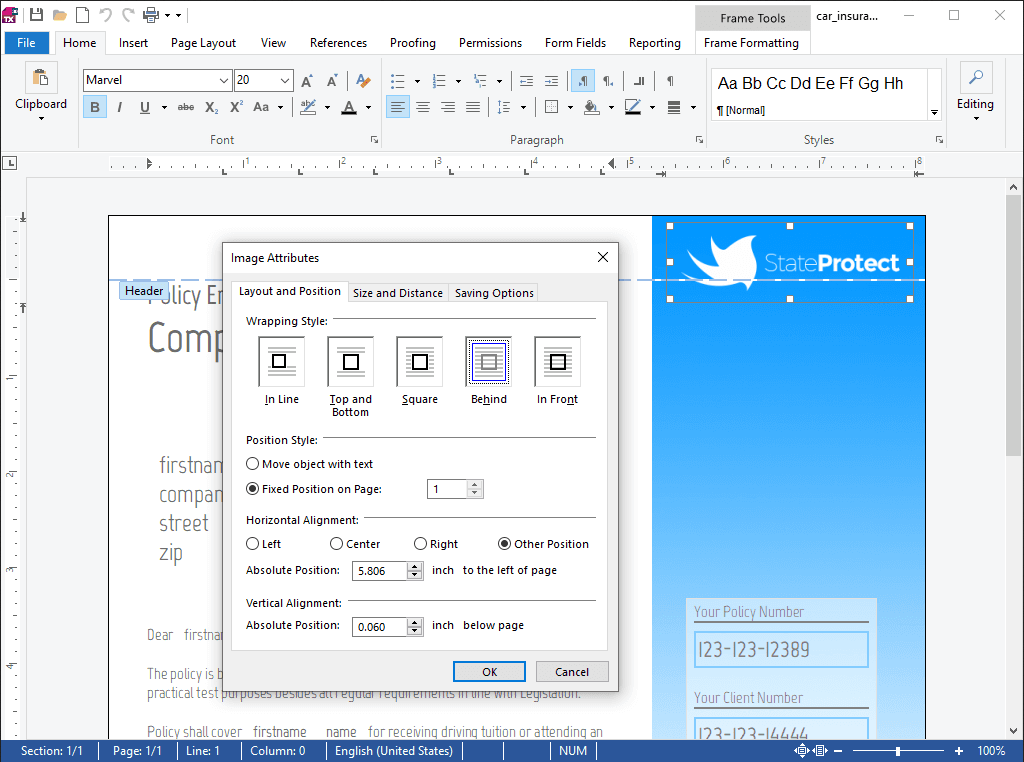 Add document editing, creation and PDF generation to your Windows Forms applications.