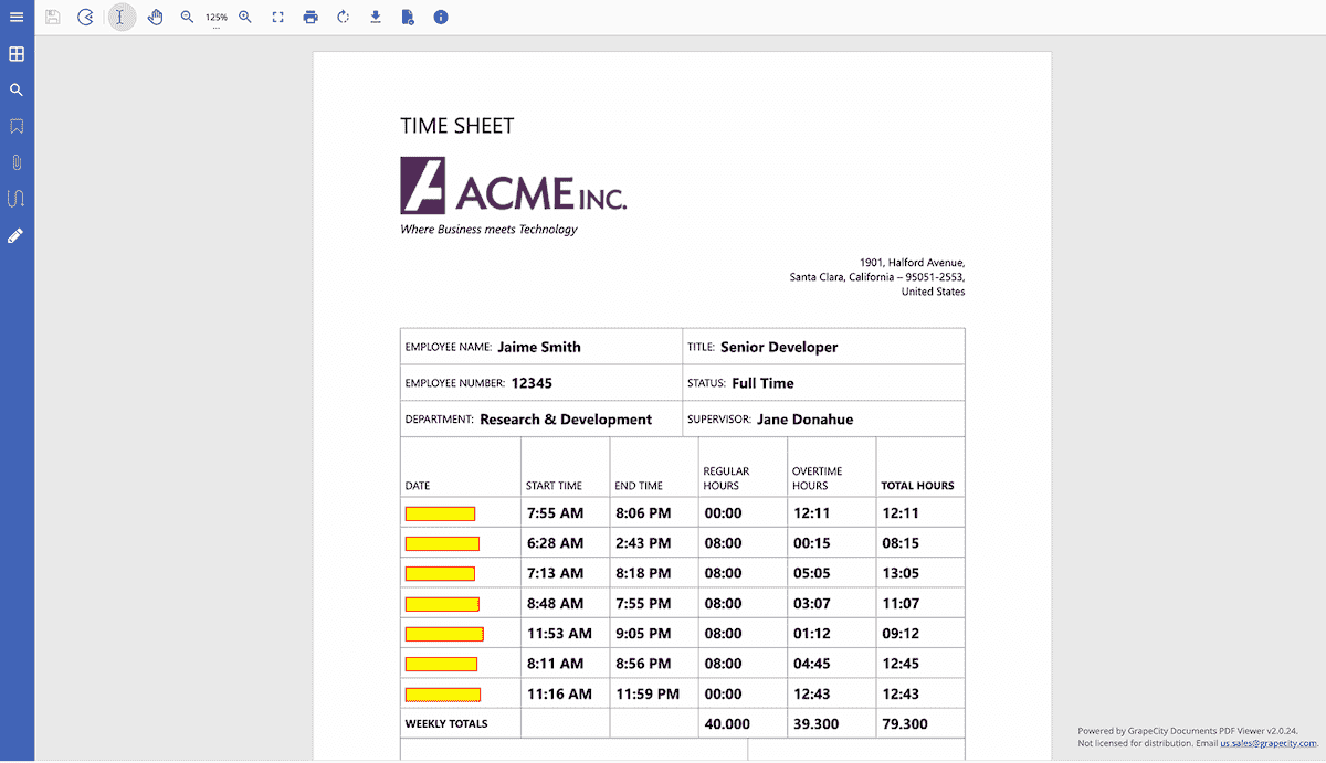 Mark and remove sensitive, confidential content from PDF documents with redact annotations. The marked content can be erased or masked with a rectangular or polygonal reaction area.