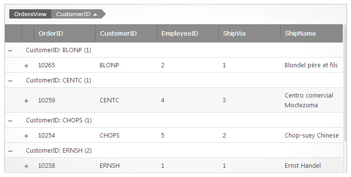 Infragistics Ultimate UI for ASP.NET MVC Hierarchical Grid Infragistics Ultimate UI for ASP.NET MVC Hierarchical Grid
