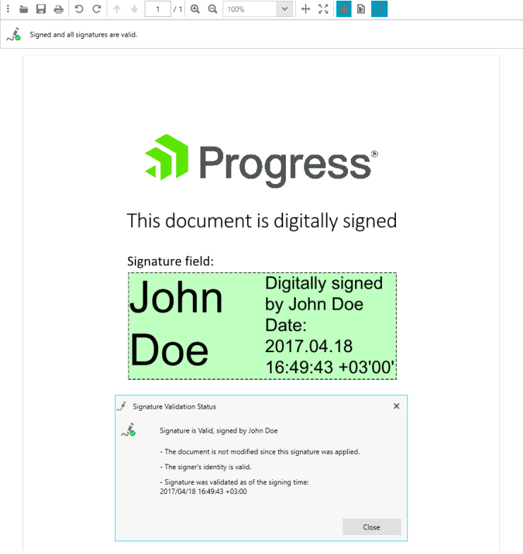 immagine del prodotto Telerik UI for WinForms PdfProcessing