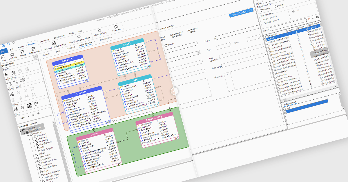 Switch Seamlessly Between Grid and Diagram Views