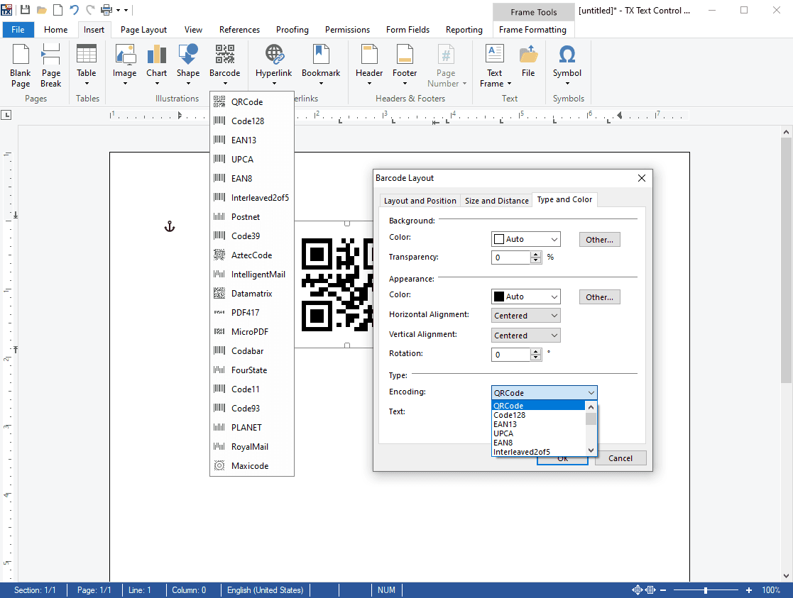 Add fast and accurate 1D and 2D barcodes to your .NET based applications. Integrate barcodes into reports, invoices and mail merge templates. Generated barcodes are optimized for printing and on-screen scanning.
