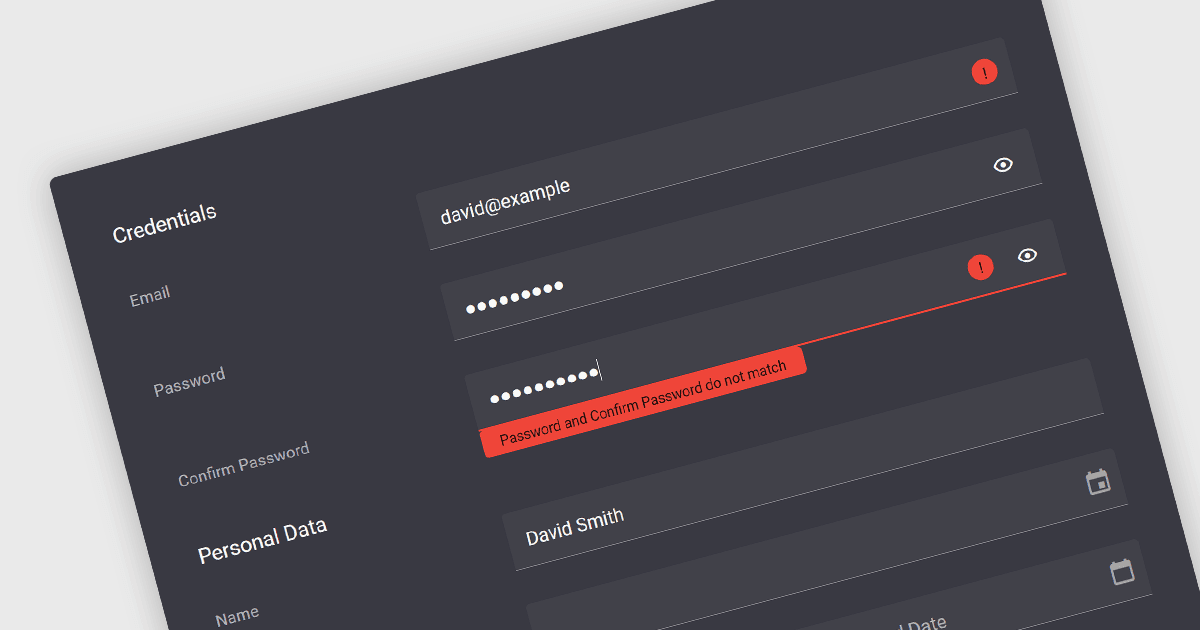 Catch Data Entry Errors Early in Your Vue.js Apps