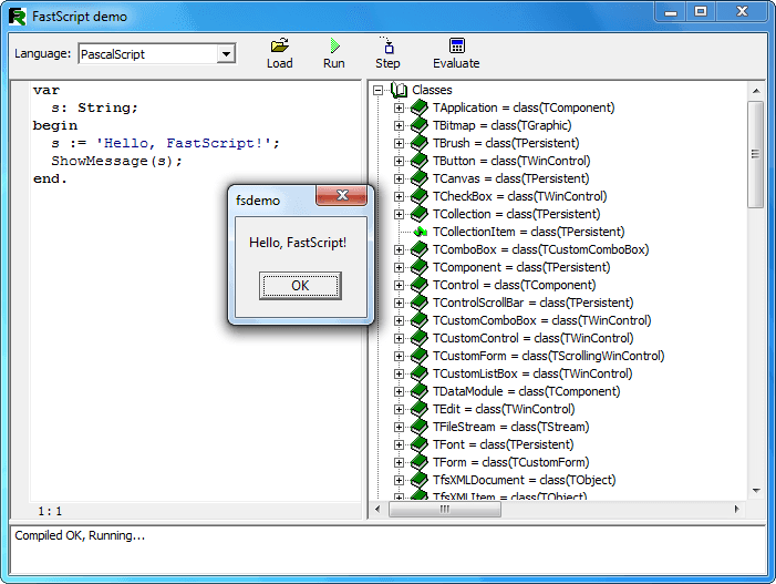 Add multi-language scripting to projects