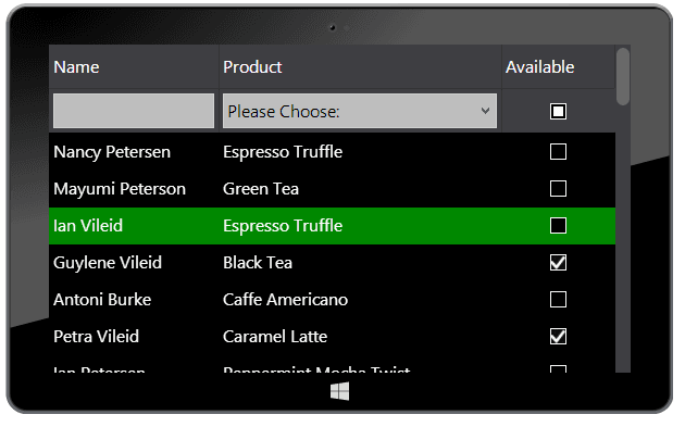 jQWidgets product image