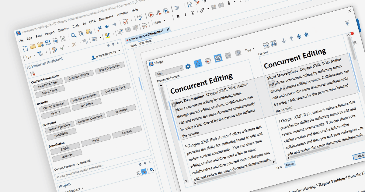 Boost your XML Productivity with an AI Assistant