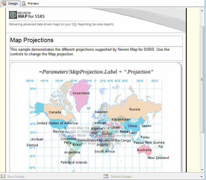 Advanced mapping and geospatial data visualization tool for Reporting Services.