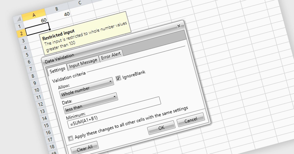 Add Data Validation to Your .NET 8 Spreadsheets
