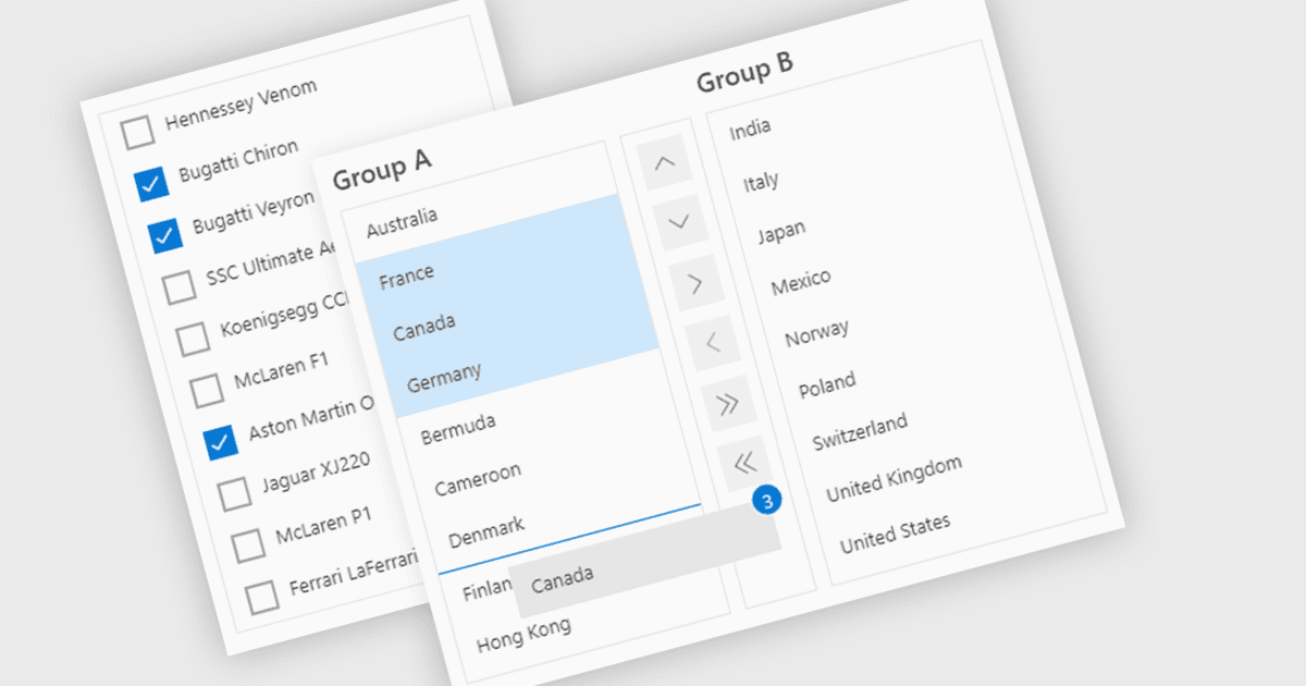 Improve Data Control with Fixed Value Lists