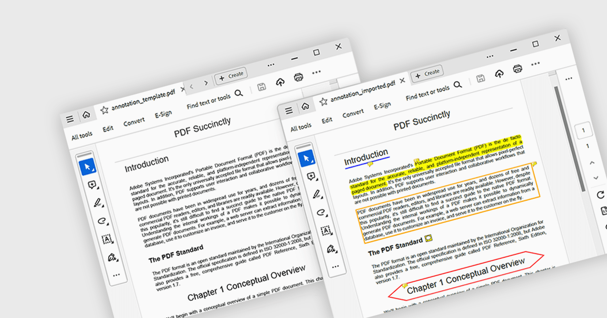 Easily Import and Export PDF Annotations