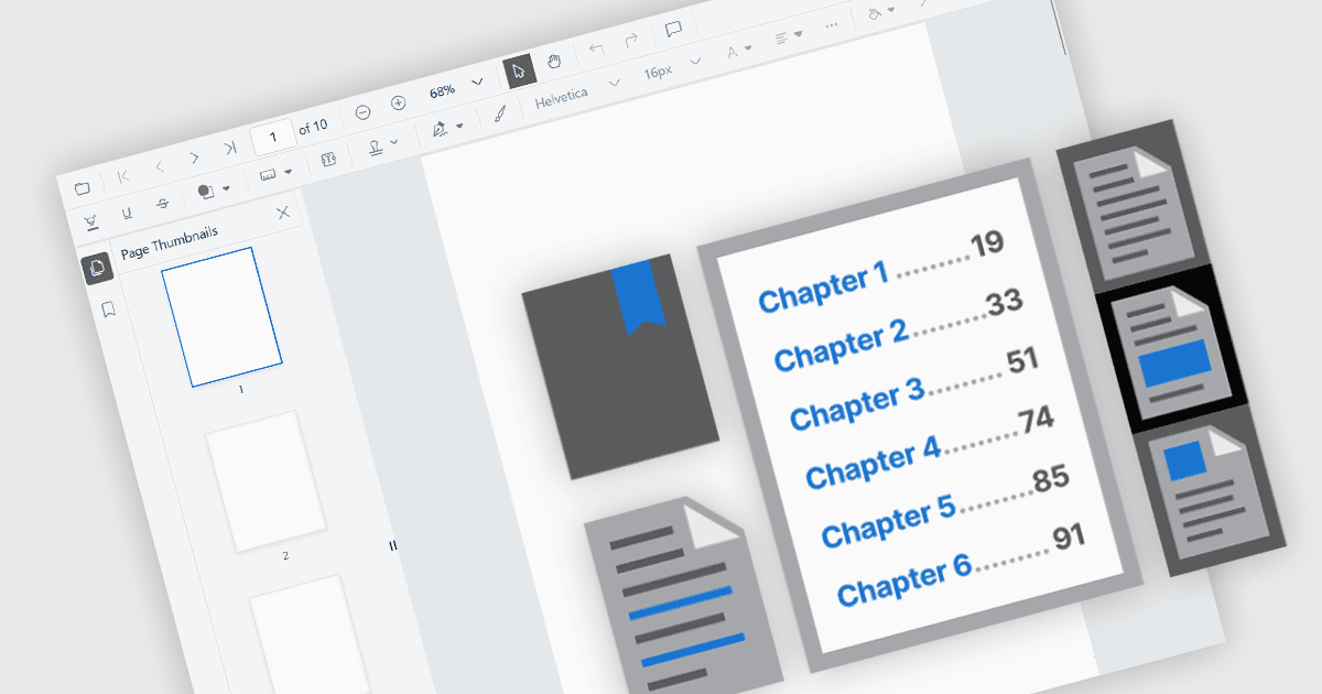 Enhance PDF Navigation in JavaScript Applications