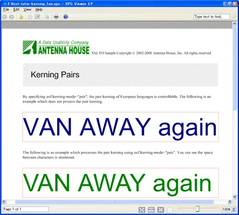 AH Formatter XPS Option Produktbild